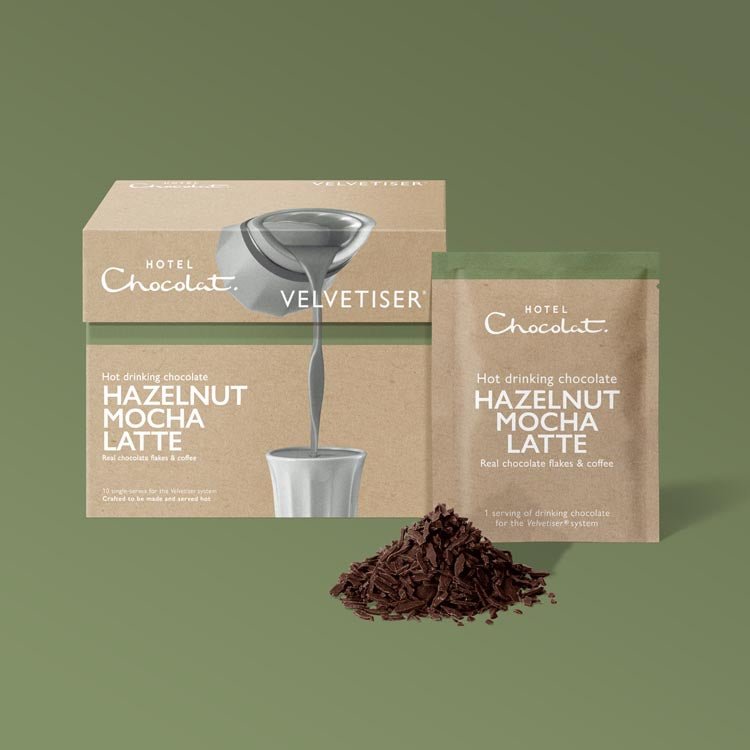Hazelnut Mocha Latte Hot Chocolate - Hotel Chocolat - Hotel Chocolat - New Drinking Chocolate