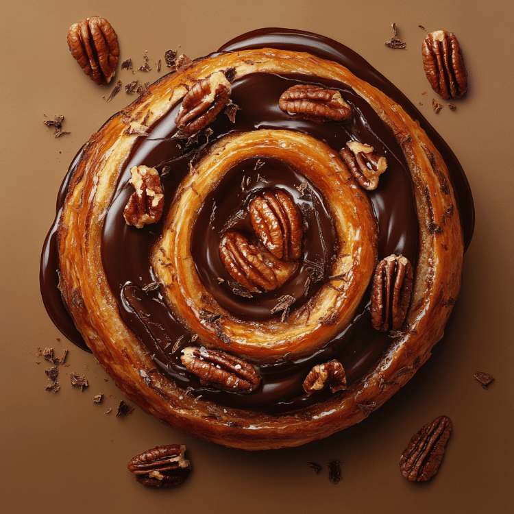 Pecan Cinnamon Danish Hot Chocolate Flakes - Hotel Chocolat - Hotel Chocolat
