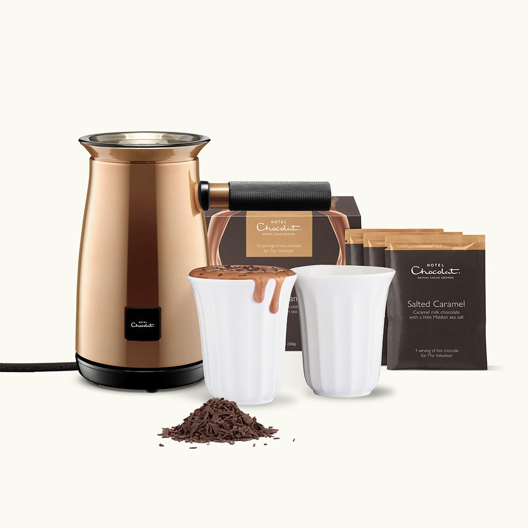 The Velvetiser - Hotel Chocolat - Copper - Salted Caramel - Hotel Chocolat