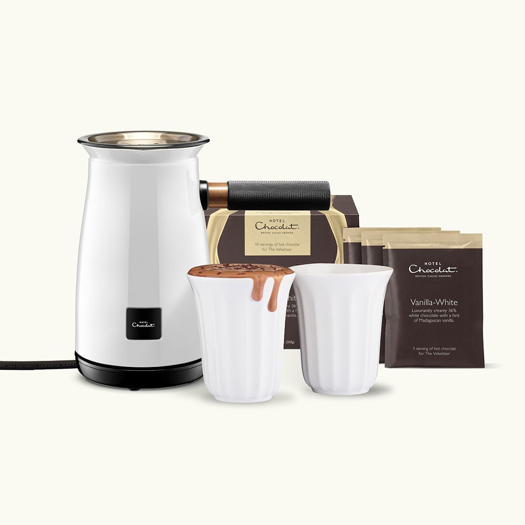 The Velvetiser - Hotel Chocolat - Platinum - Vanilla White - Hotel Chocolat