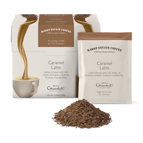 Caramel Latte Mocha Flakes - Velvetiser - by Hotel Chocolat