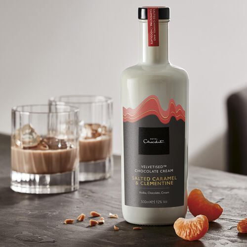 Salted Caramel & Clementine Velvetised Cream Liqueur - Hotel Chocolat - Hotel Chocolat