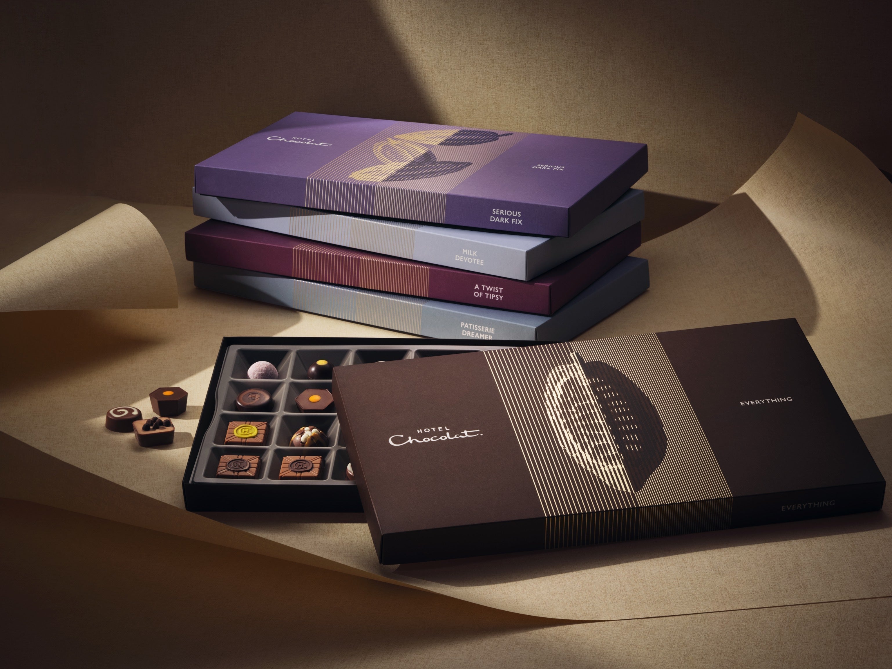 HOTEL CHOCOLAT INTRODUCES ALL-NEW BOXED SELECTIONS