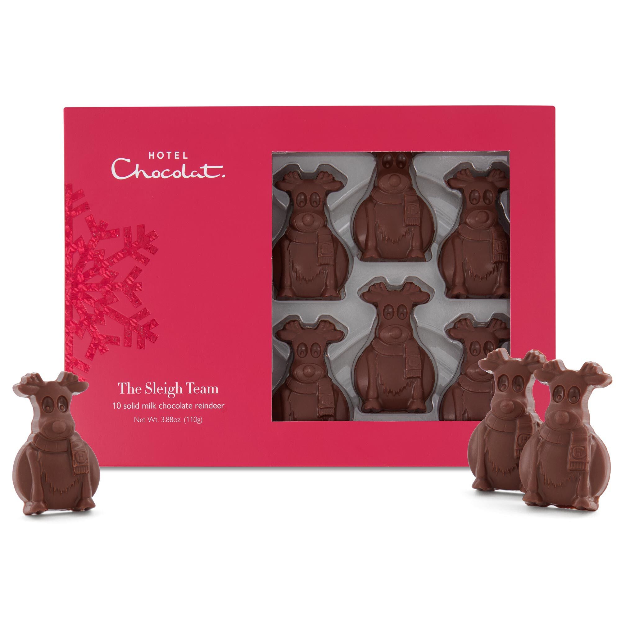 Milk Chocolate Reindeer | Sleigh Team