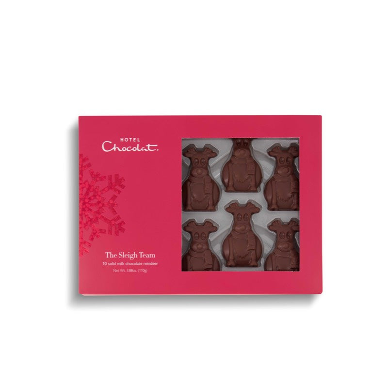 Milk Chocolate Reindeer | Sleigh Team