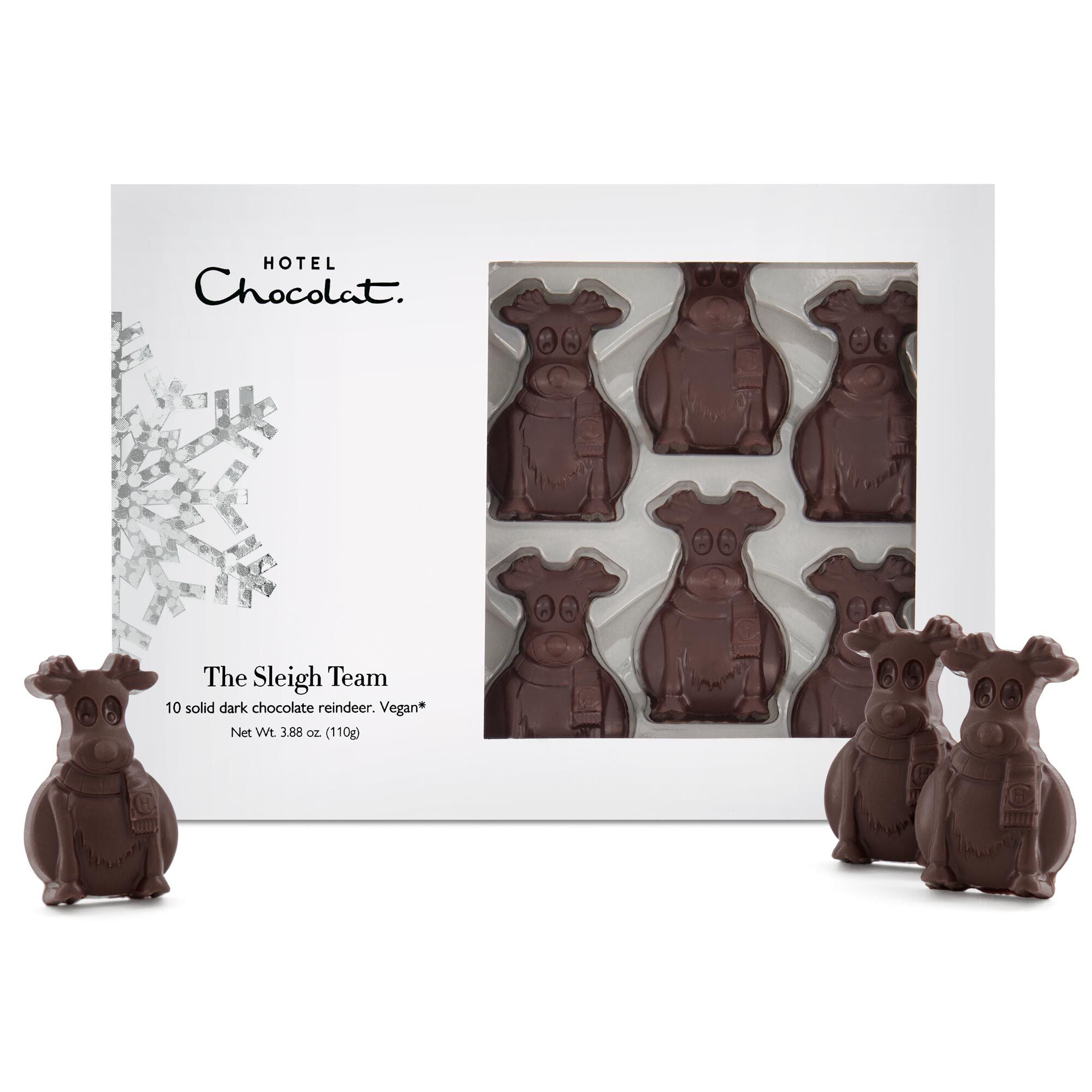 Dark Chocolate Reindeer | Sleigh Team