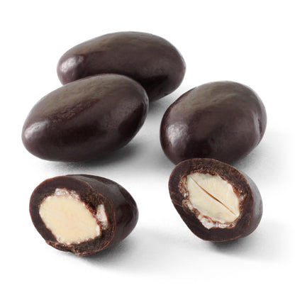 Dark Chocolate Covered Salted Caramelised Almonds