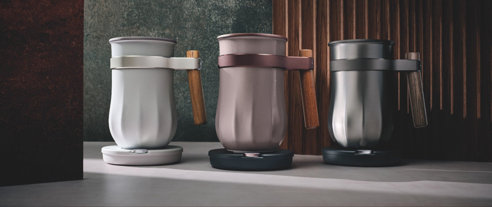 Full range of all new Velvetisers with hot and cold functionality. 