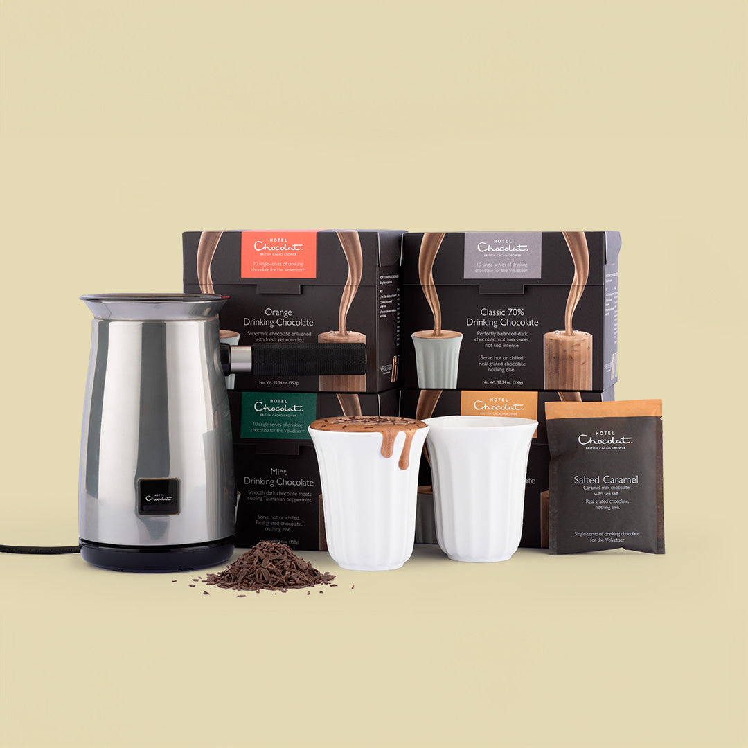 Velvetiser Starter Kit - Velvetiser - Platinum - Sweet & Mellow - by Hotel Chocolat