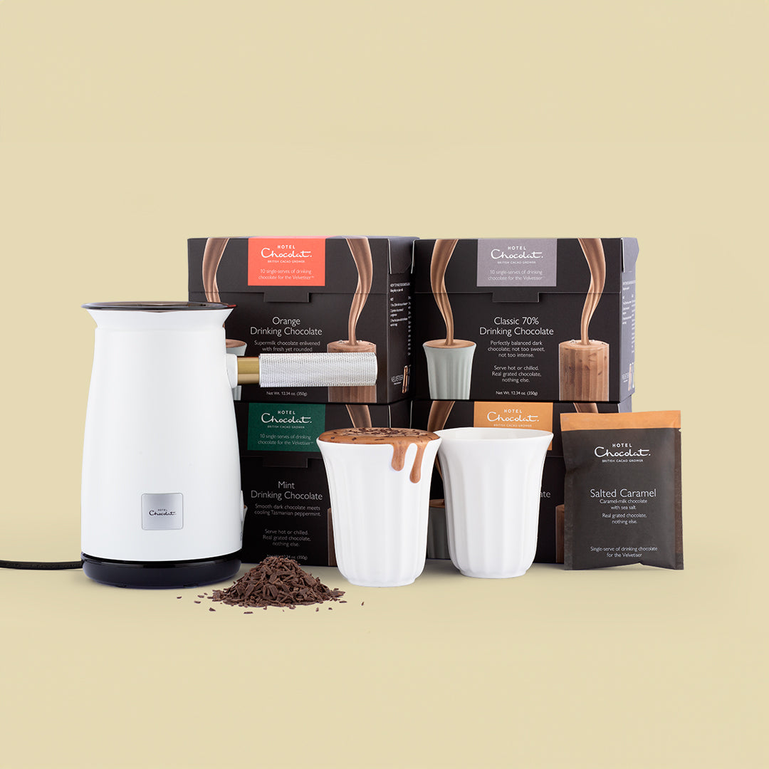 Hotel newest Chocolat Velvetiser Hit chocolate and latte maker