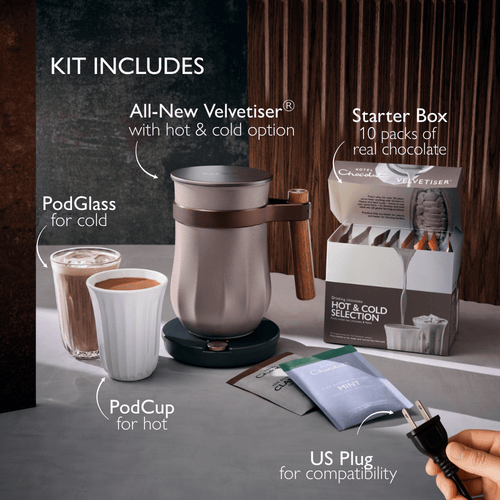 All - New Velvetiser - Hotel Chocolat - Chalk - Hotel Chocolat - Hot Chocolate Maker