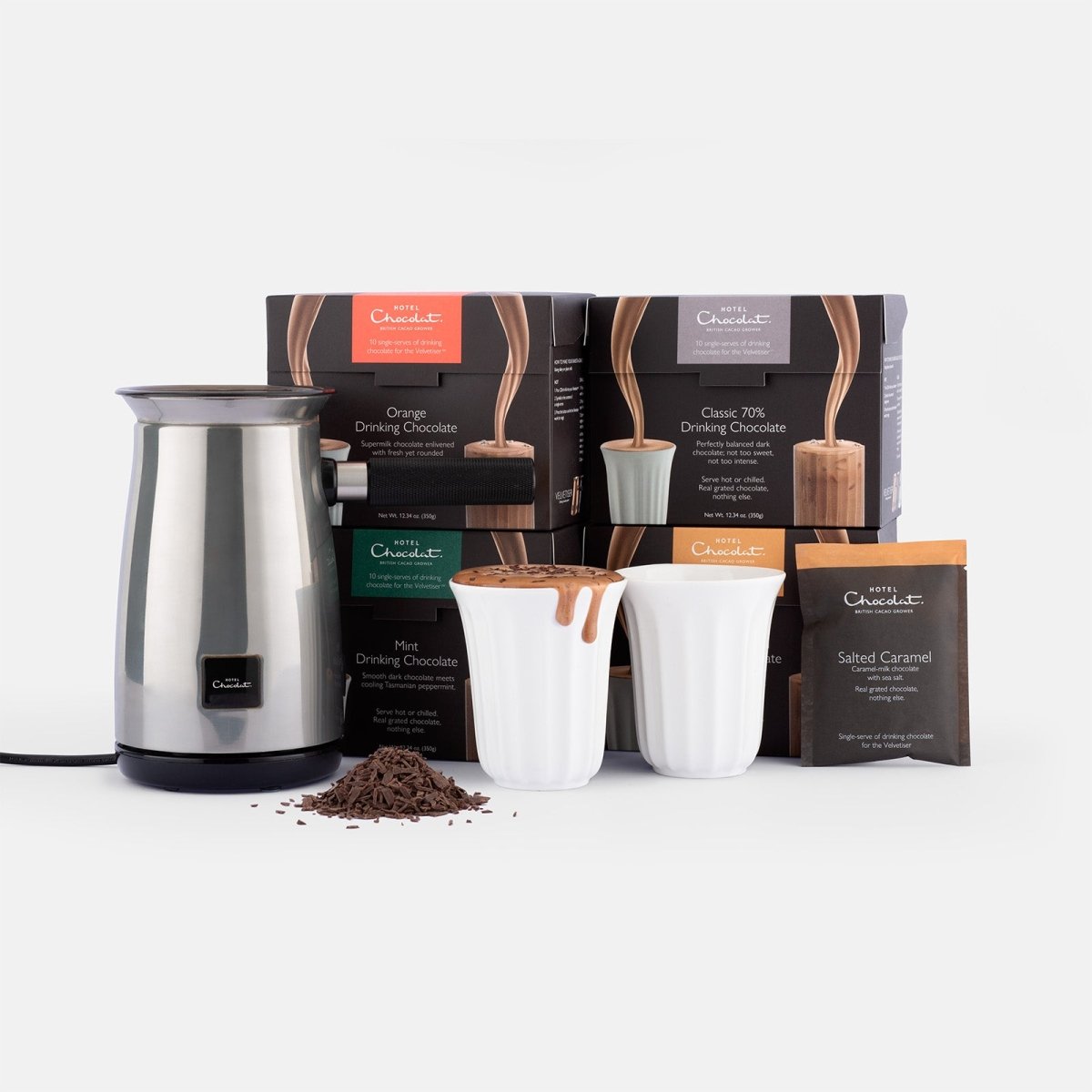 Classic Velvetiser Starter Kit - Hotel Chocolat - Platinum - Hotel Chocolat - Bundle