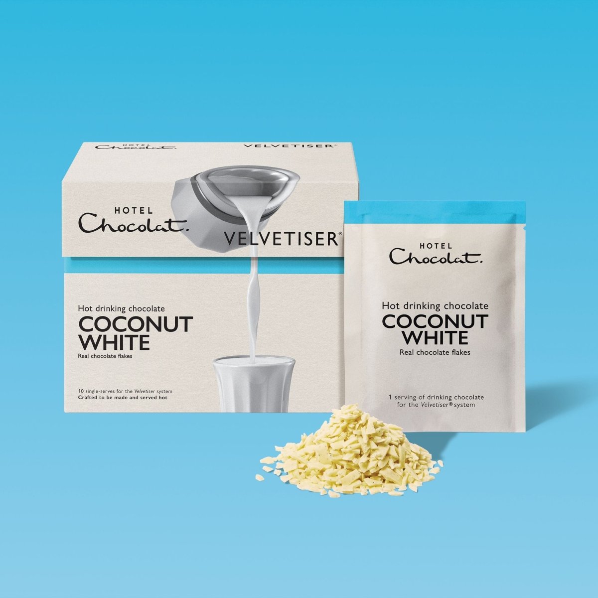 Coconut - White Hot Chocolate - Hotel Chocolat - Hotel Chocolat - Drinking Chocolate