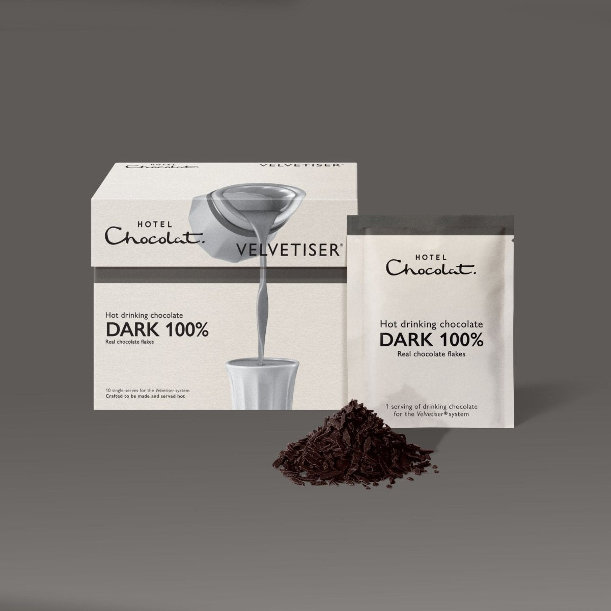 Dark 100% Hot Chocolate - Hotel Chocolat - Hotel Chocolat - Drinking Chocolate