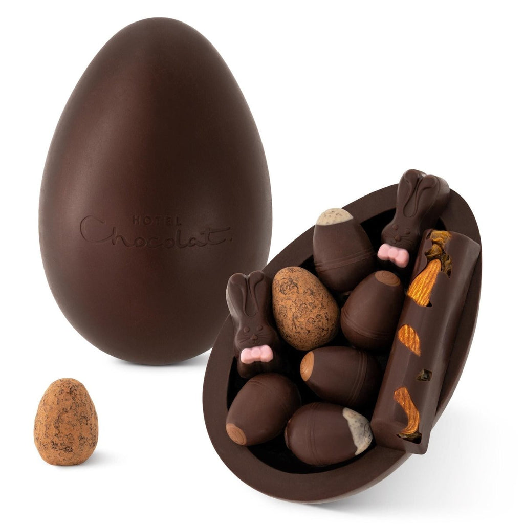 Extra - Thick Easter Egg – Serious Dark Fix - Hotel Chocolat - Hotel Chocolat