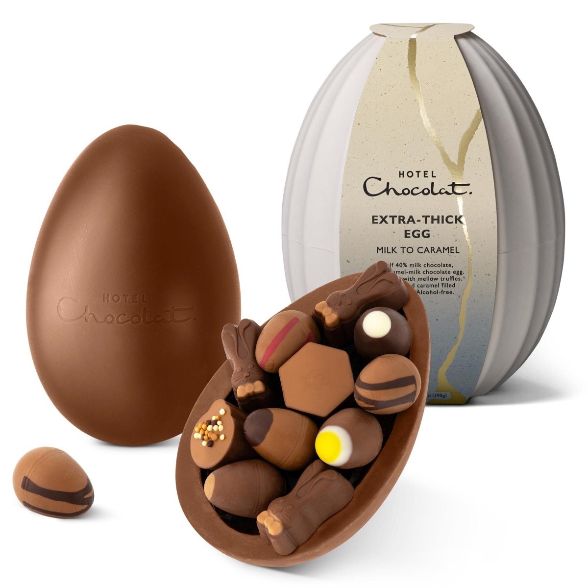 Milk to Caramel Extra - Thick Easter Egg - Hotel Chocolat - Hotel Chocolat - Seasonal