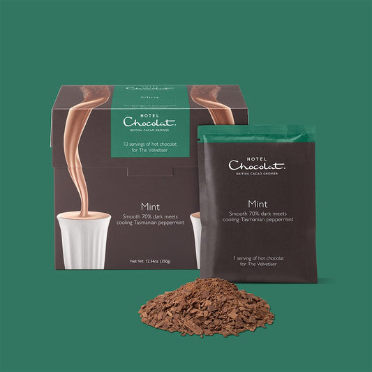 Peppermint Dark Hot Chocolate - Hotel Chocolat - Hotel Chocolat