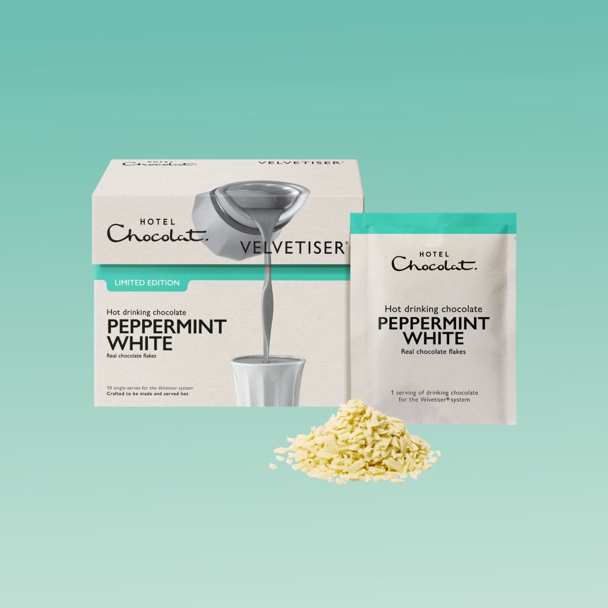 Peppermint White Hot Chocolate - Hotel Chocolat - Hotel Chocolat - Drinking Chocolate