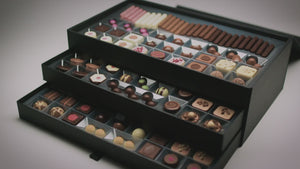 A short video panning around an open Signature cabinet.