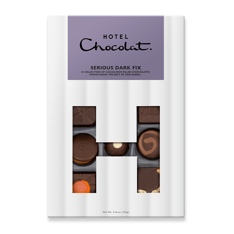 Serious Dark Fix H Box - Hotel Chocolat - Hotel Chocolat - Core Boxed