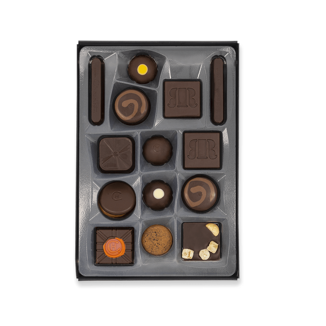 Serious Dark Fix H Box - Hotel Chocolat - Hotel Chocolat - Core Boxed