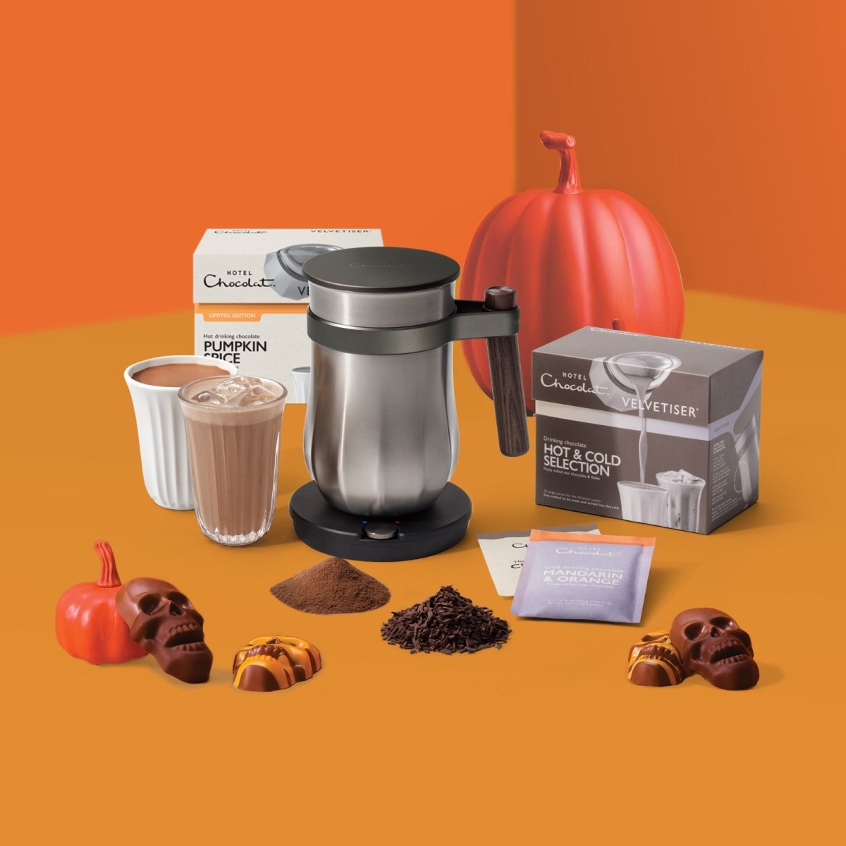 The Autumn Collection - Hotel Chocolat - Pewter - Hotel Chocolat - Hot Chocolate Maker