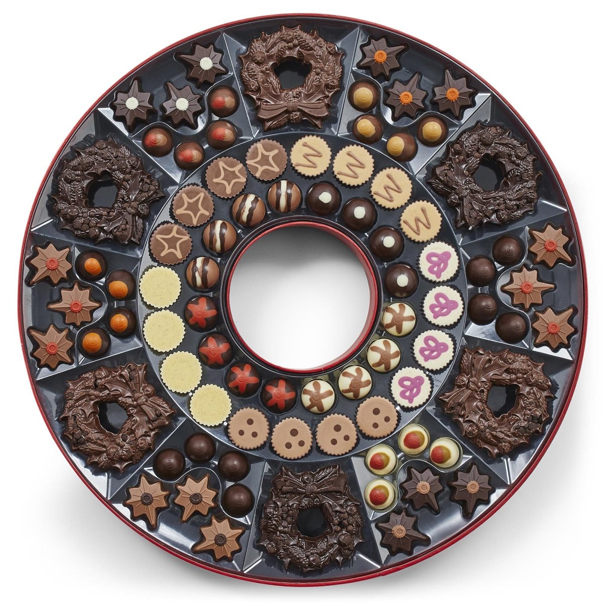 The Grand Wreath Box - Hotel Chocolat - Hotel Chocolat - Seasonal Boxed