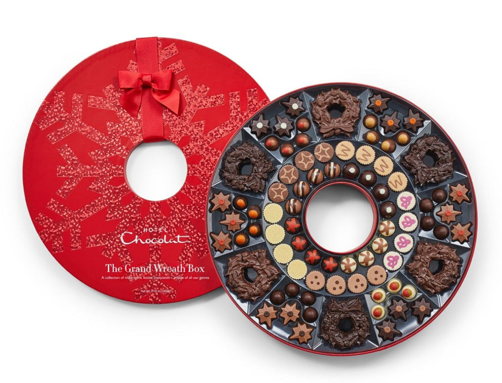 The Grand Wreath Box - Hotel Chocolat - Hotel Chocolat - Seasonal Boxed