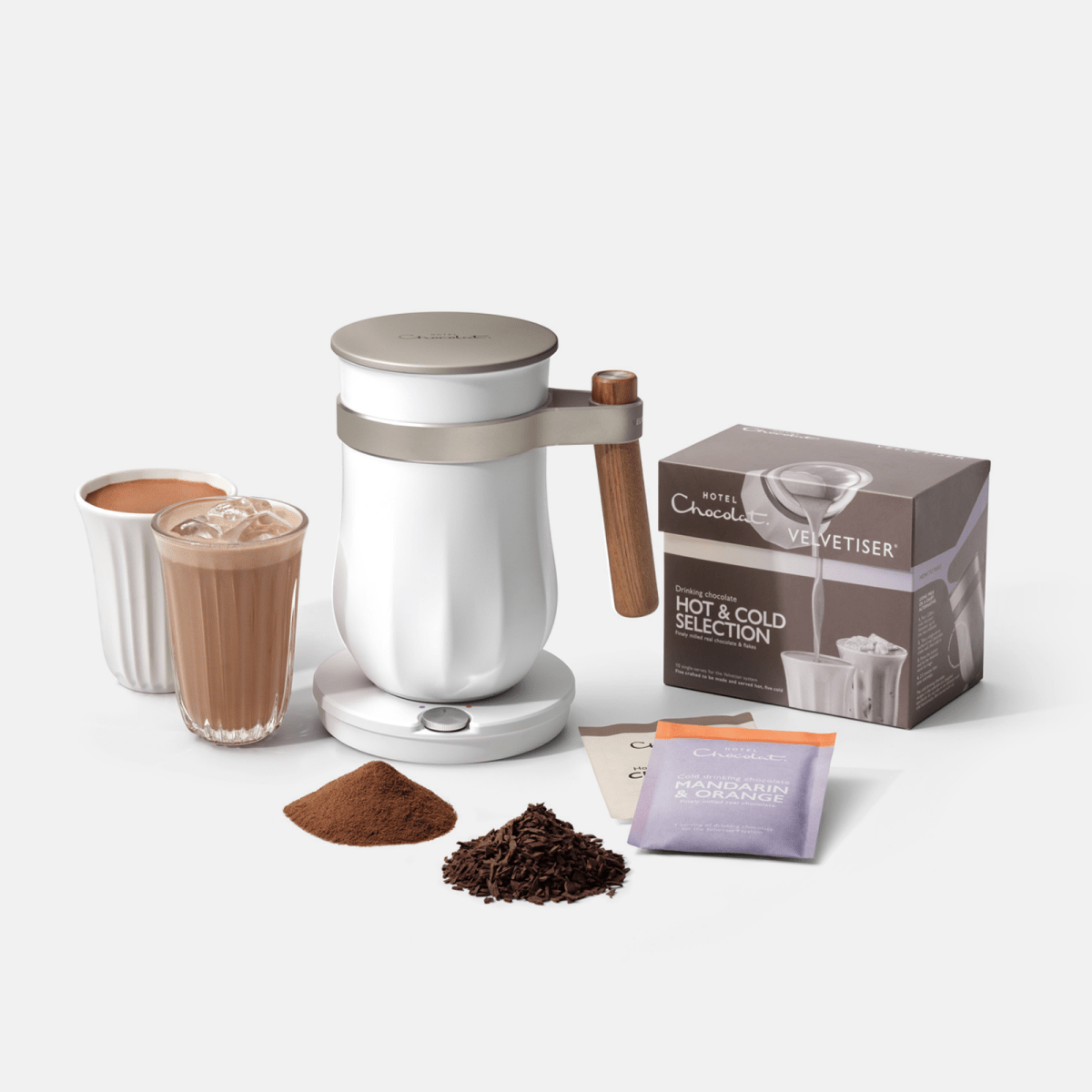 The Velvetiser - Hotel Chocolat - Chalk - Hotel Chocolat - Hot Chocolate Maker