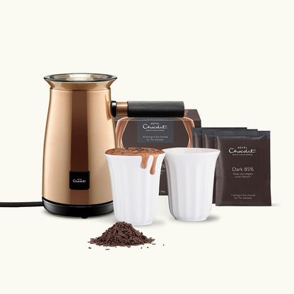 The Velvetiser - Hotel Chocolat - Copper - Dark 85% - Hotel Chocolat