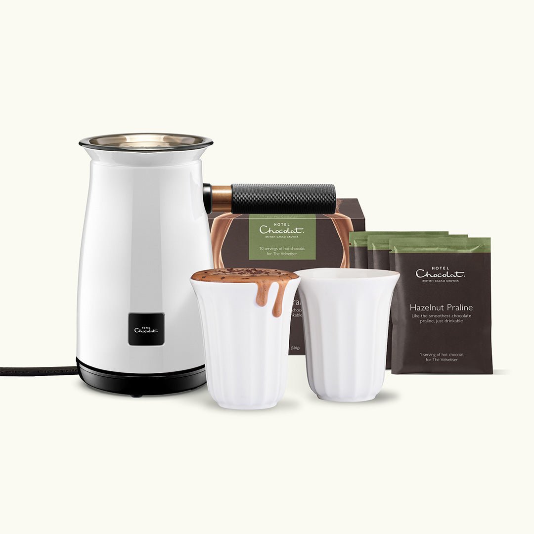 The Velvetiser - Hotel Chocolat - Platinum - Vanilla White - Hotel Chocolat