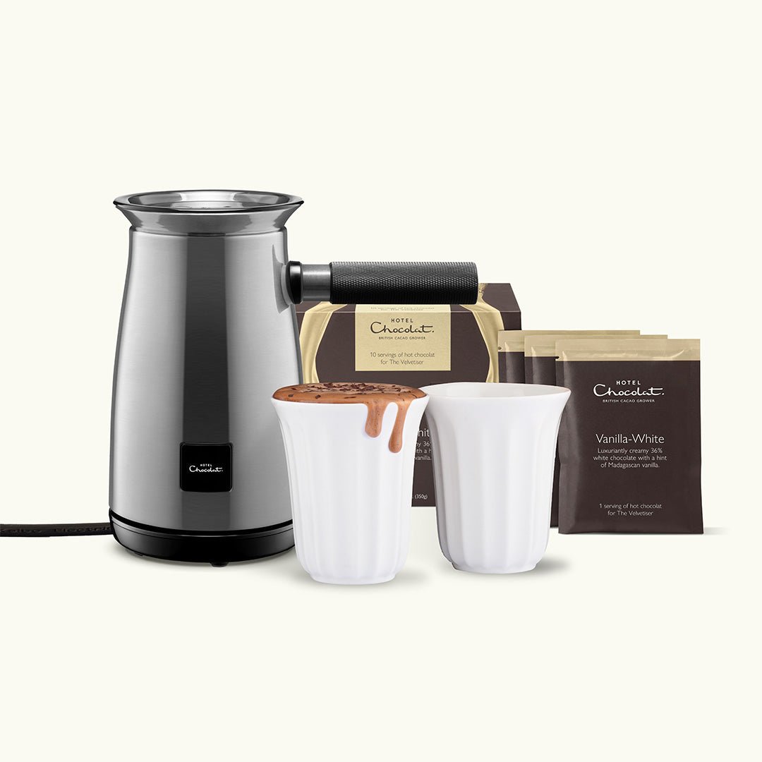 The Velvetiser - Hotel Chocolat - Platinum - Vanilla White - Hotel Chocolat
