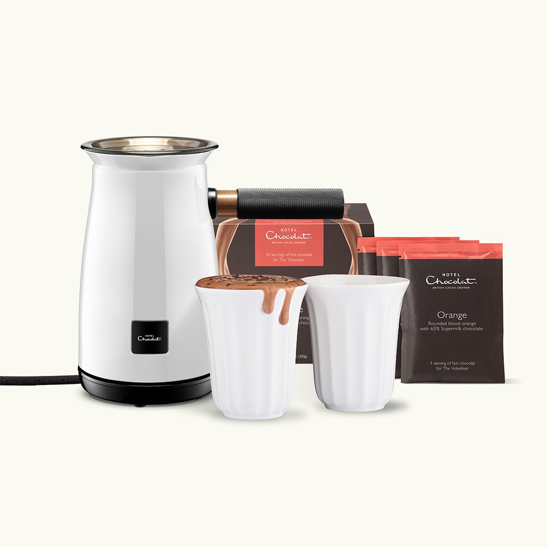 The Velvetiser - Hotel Chocolat - Platinum - Vanilla White - Hotel Chocolat