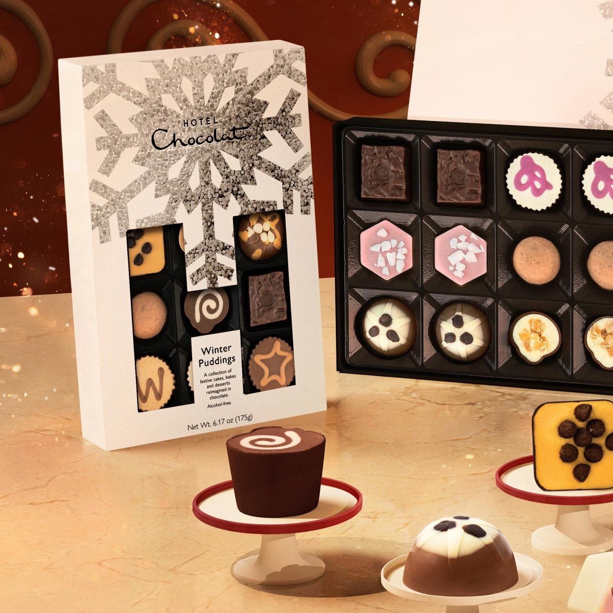 The Winter Dessert H - Box - Hotel Chocolat - Hotel Chocolat - Seasonal Boxed