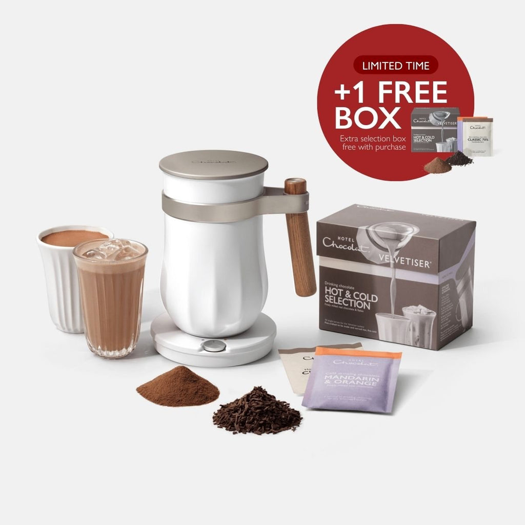 Velvetiser Intro Pack - Hotel Chocolat - Chalk - Hotel Chocolat - Hot Chocolate Maker