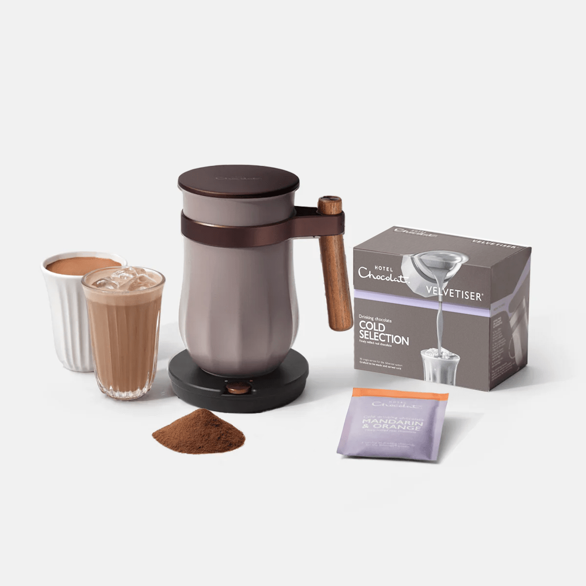 Velvetiser Intro Pack - Hotel Chocolat - Pebble - Hotel Chocolat - Hot Chocolate Maker