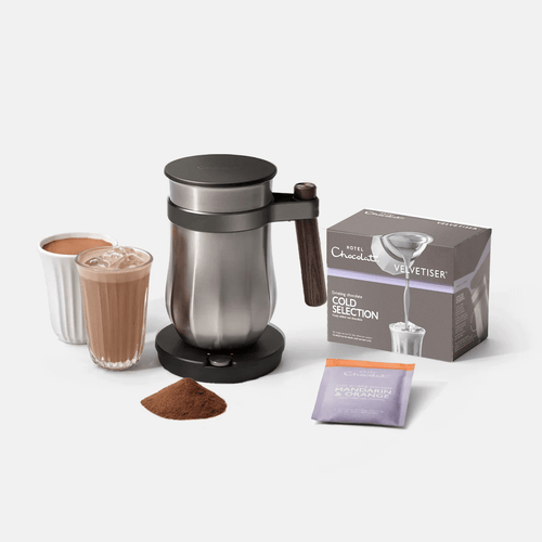 Velvetiser Intro Pack - Hotel Chocolat - Pewter - Hotel Chocolat - Hot Chocolate Maker
