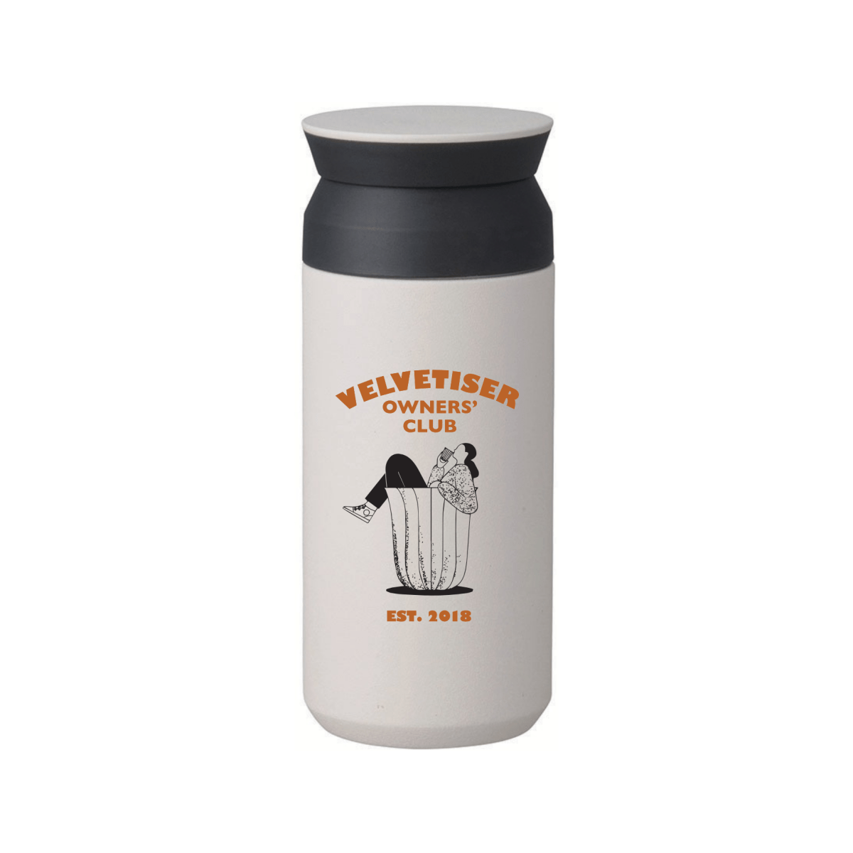 Velvetiser Owners Club Travel Tumbler - Hotel Chocolat - White - Hotel Chocolat