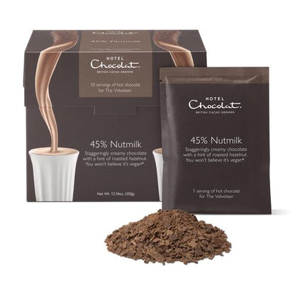 45% Nutmilk Hot Chocolate Flakes - Velvetiser - by Hotel Chocolat