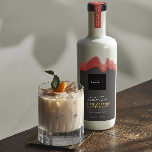 Salted Caramel & Clementine Velvetised Cream Liqueur - Hotel Chocolat - Hotel Chocolat